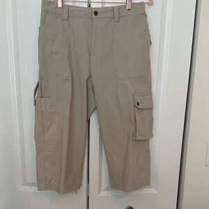 Tan Cargo Shorts 14